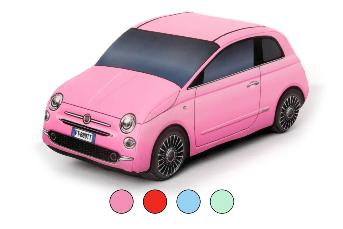 Fiat 500 decorative cushion