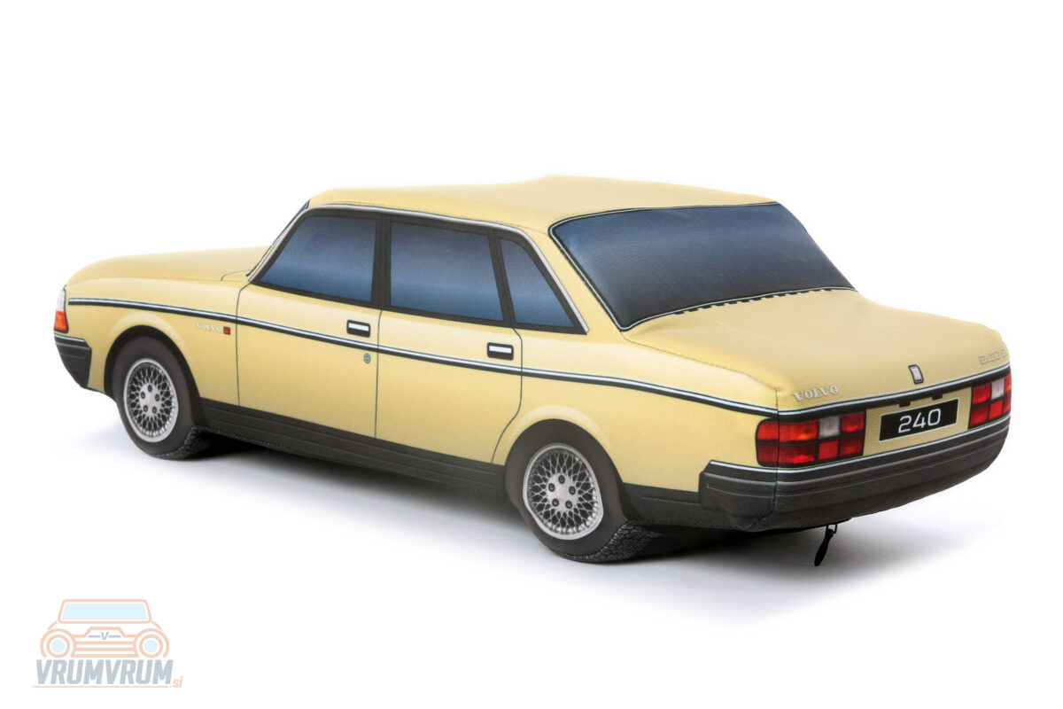 Volvo 240 plišast avto okrasna blazina