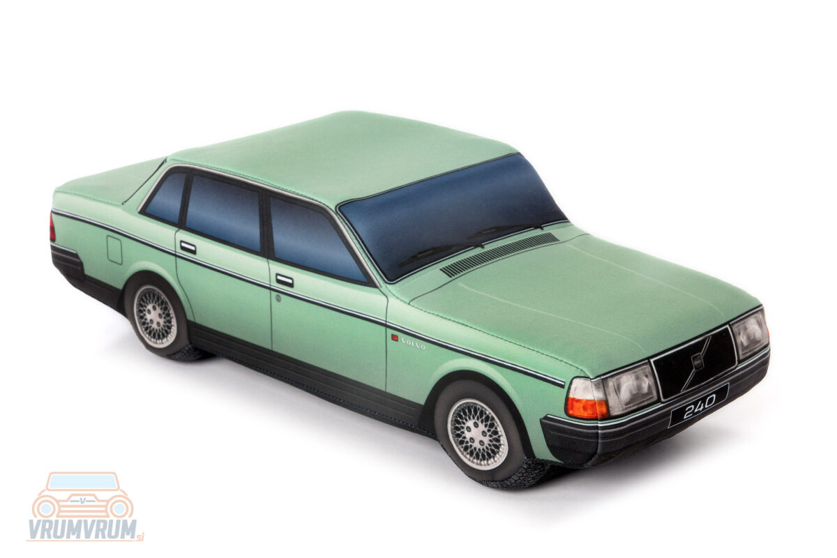 Volvo 240 plišast avto okrasna blazina