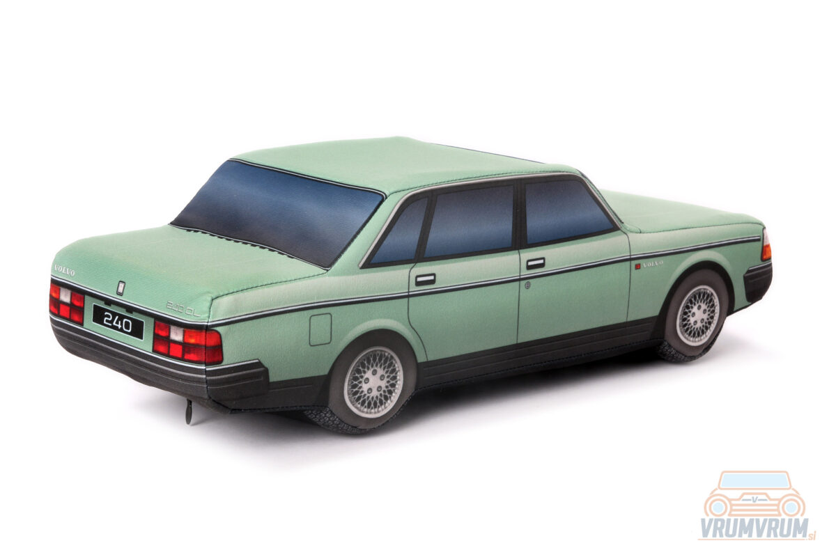 Volvo 240 plišast avto okrasna blazina
