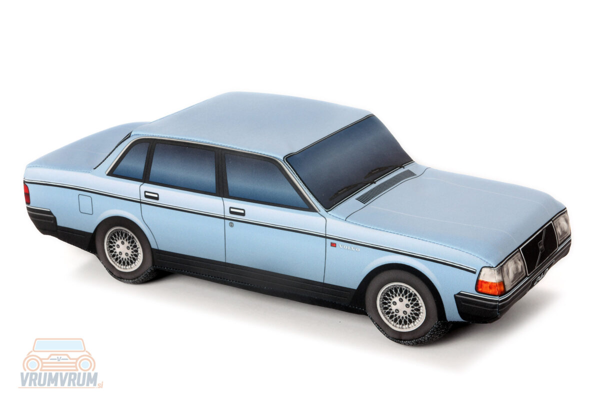 Volvo 240 plišast avto okrasna blazina