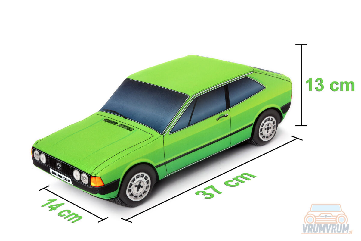 VW Scirocco mk1 plushcar decorative cushion
