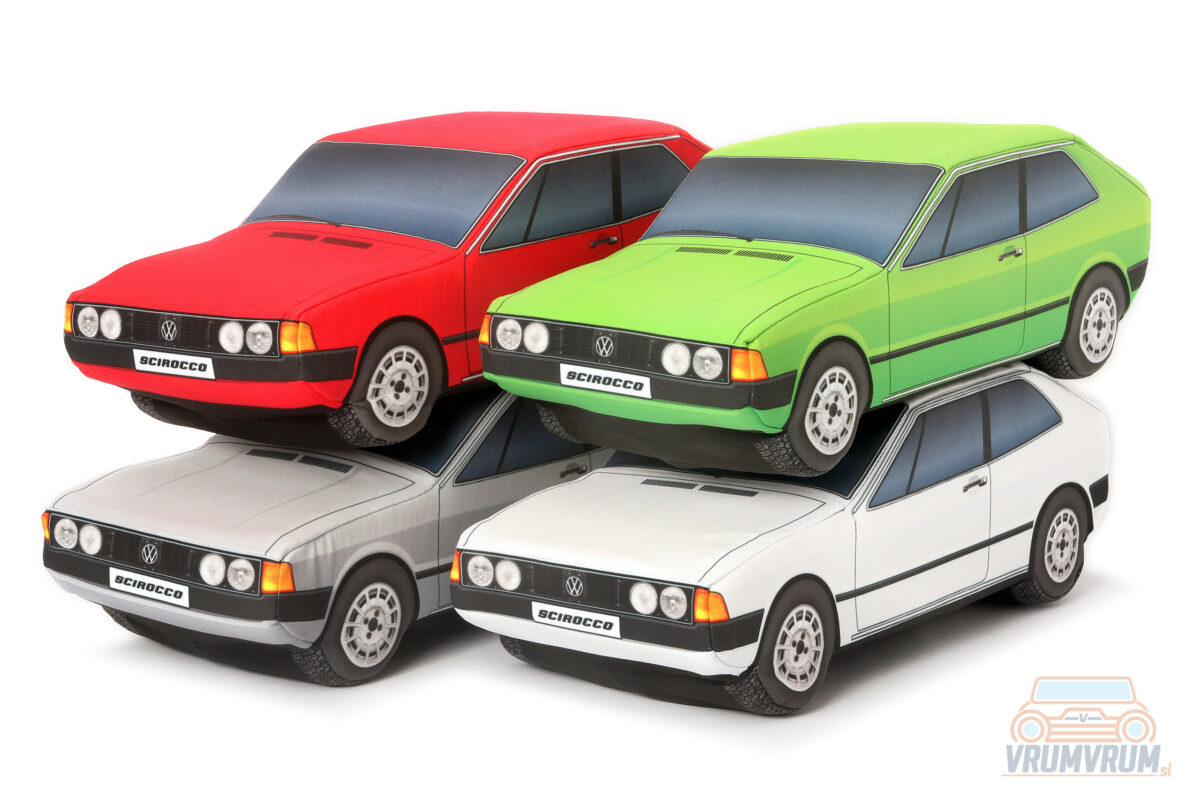 VW Scirocco mk1 plushcar decorative cushion