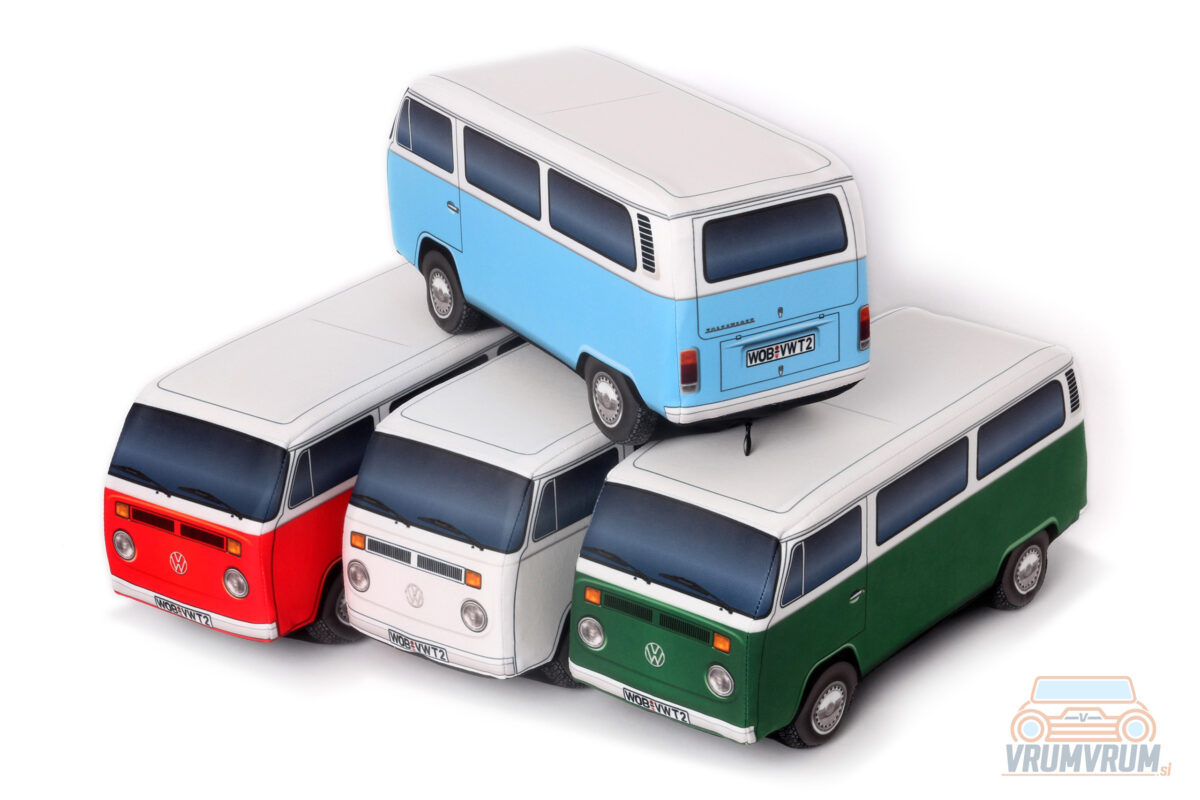 VW T2 Transporter plush car VrumVrum