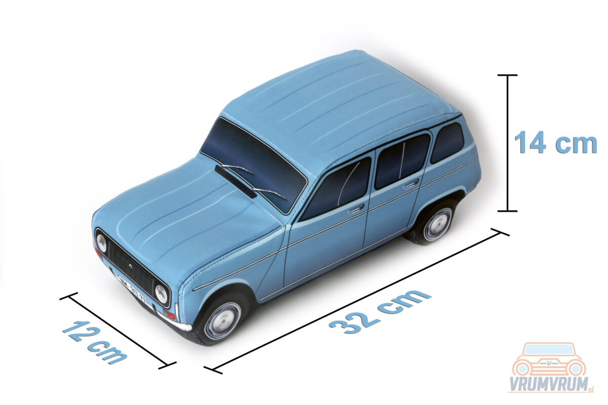 Renault 4 plush car VrumVrum