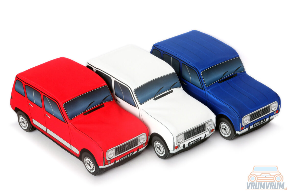 Renault 4 GTL plush car VrumVrum