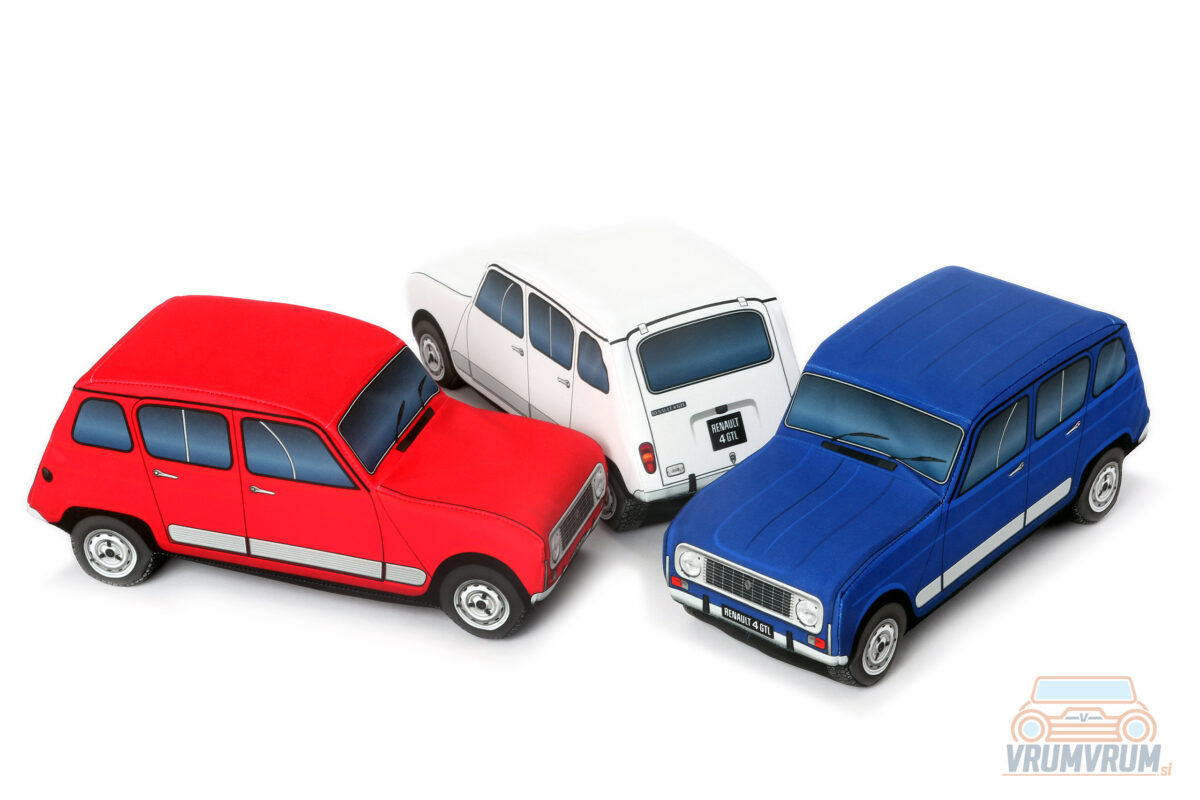 Renault 4 GTL plush car VrumVrum