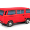 VW T3 Transporter plush car VrumVrum