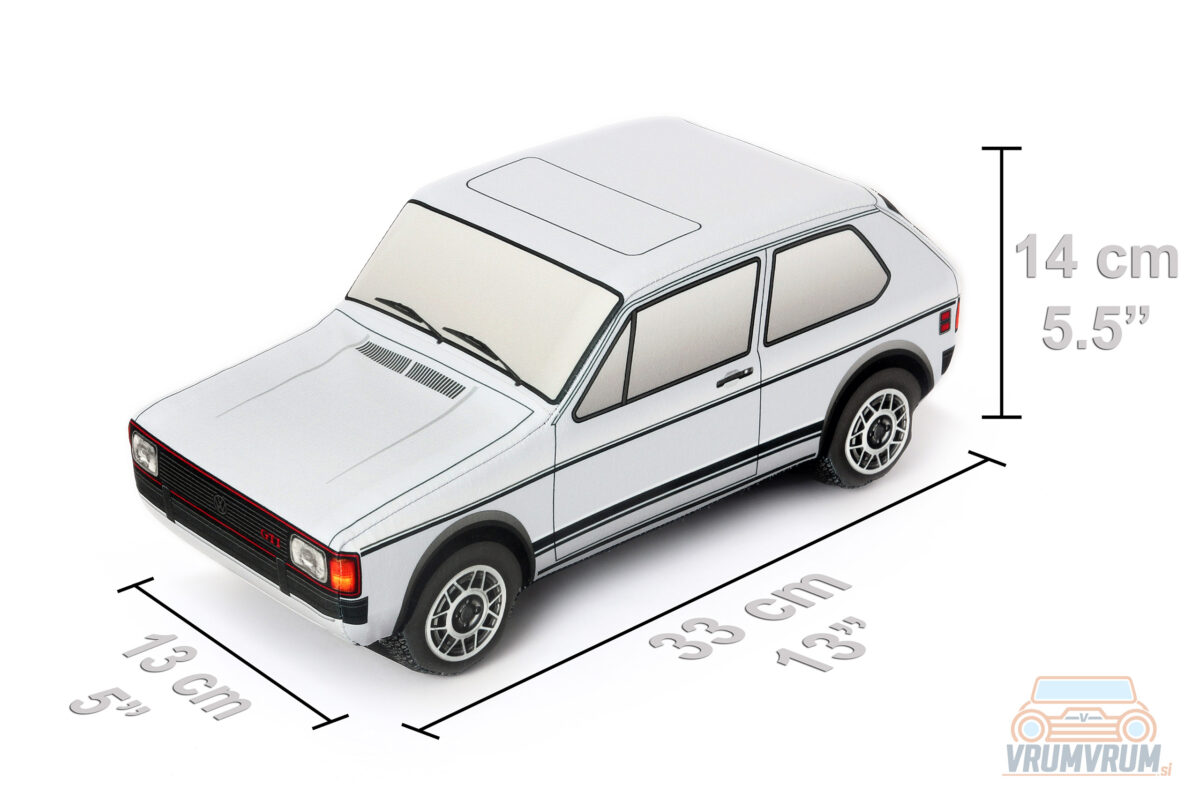 VW Rabbit Mk1 GTI VrumVrum plush car