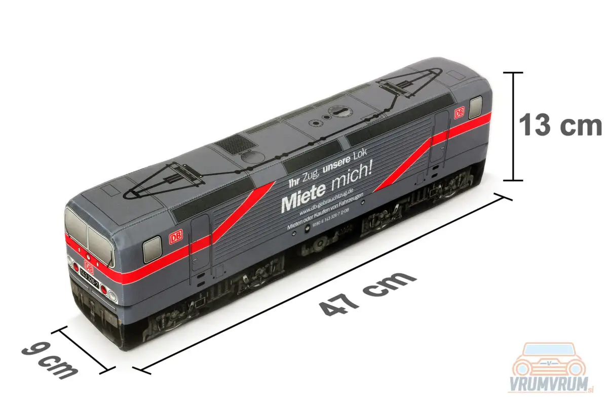 DB 143 lokomotiva vlak vrumvrum