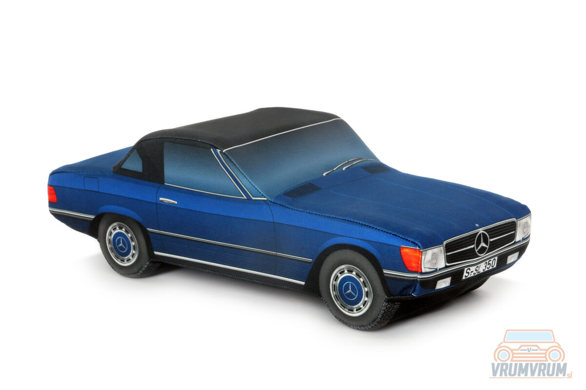 mercedes SL R107 vrumvrum decorative cushion