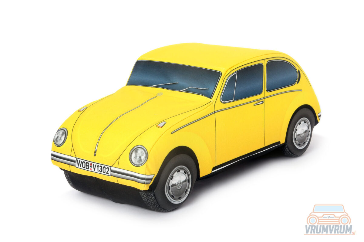 VW hrošč vrumvrum okrasna blazina