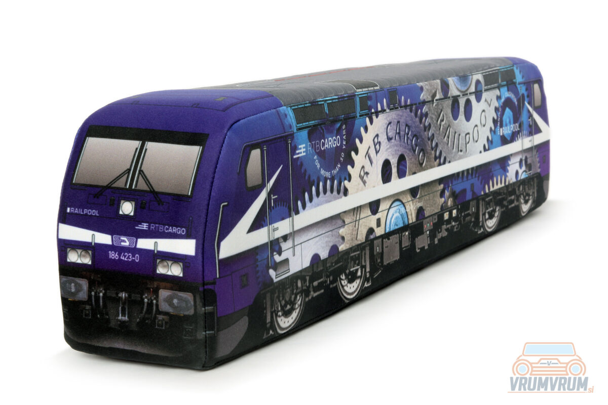 Bombardier Traxx 186 423-0 Railpool lokomotiva vlak