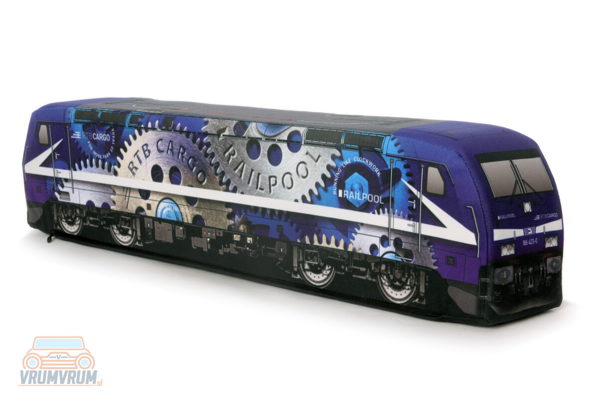 Bombardier Traxx 186 423-0 Railpool lokomotiva vlak