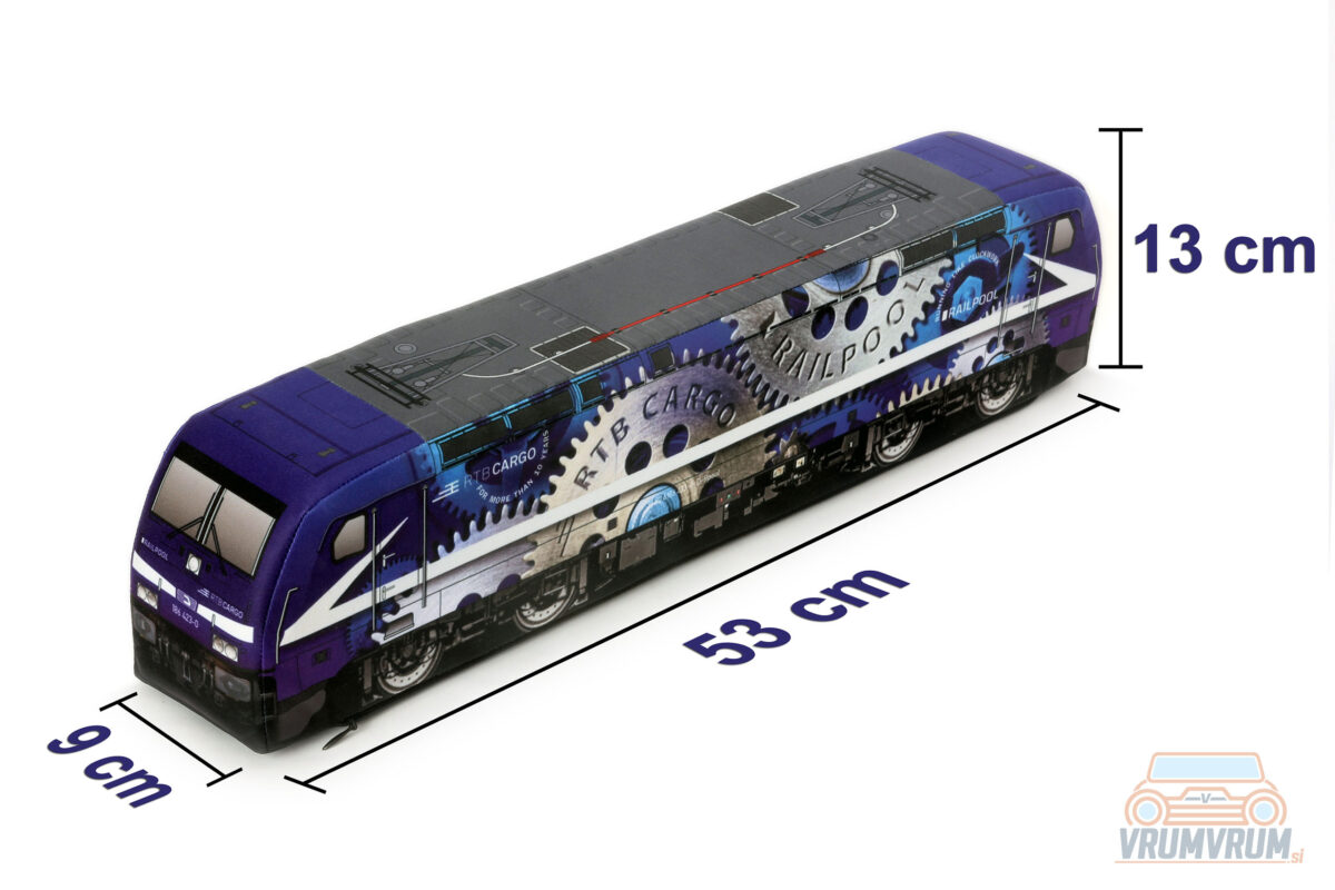 Bombardier Traxx 186 423-0 Railpool lokomotiva vlak