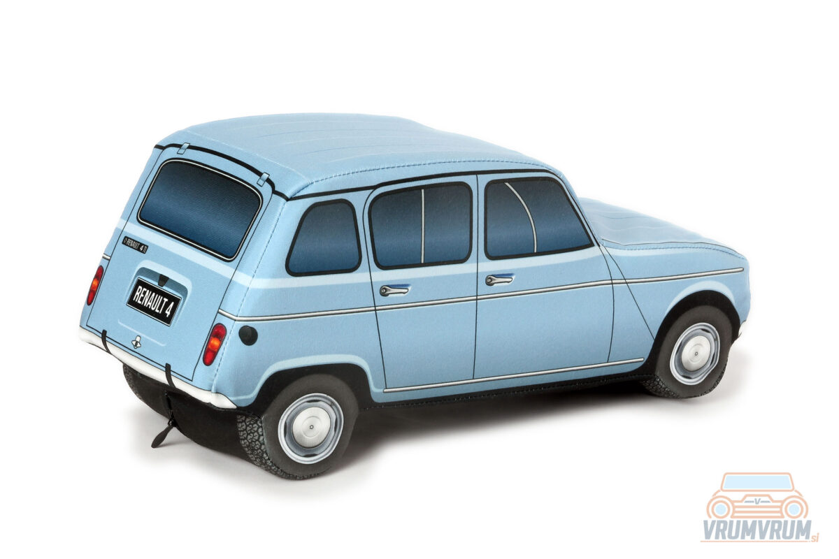 Renault 4 katrca vrumvrum okrasna blazina