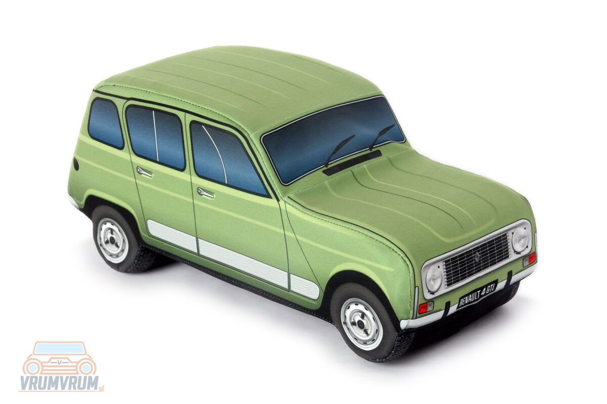 Renault 4 GTL plush car VrumVrum