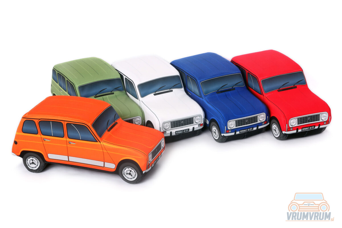 Renault 4 GTL plush car VrumVrum