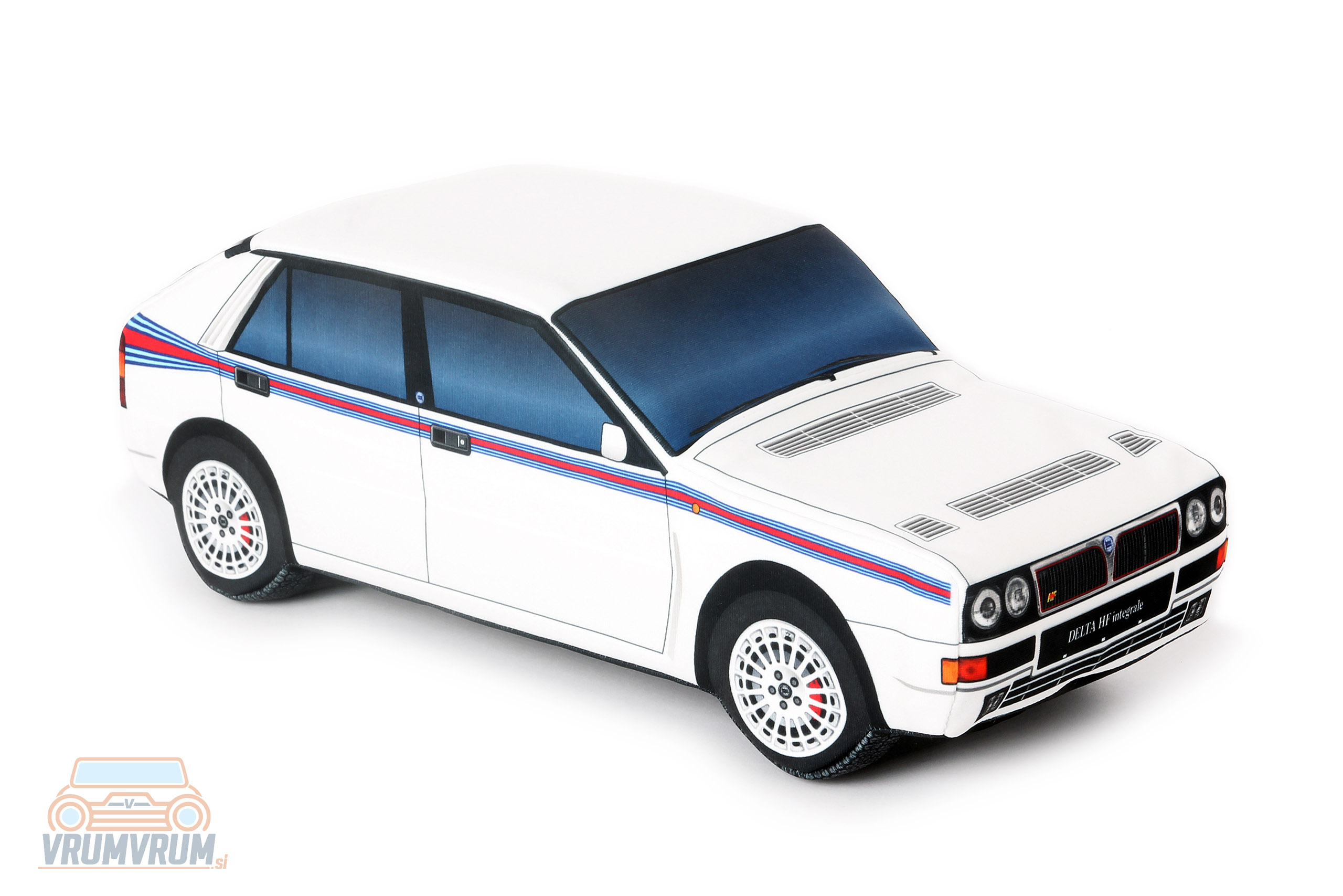 Lancia Delta Integrale VrumVrum plišast avto