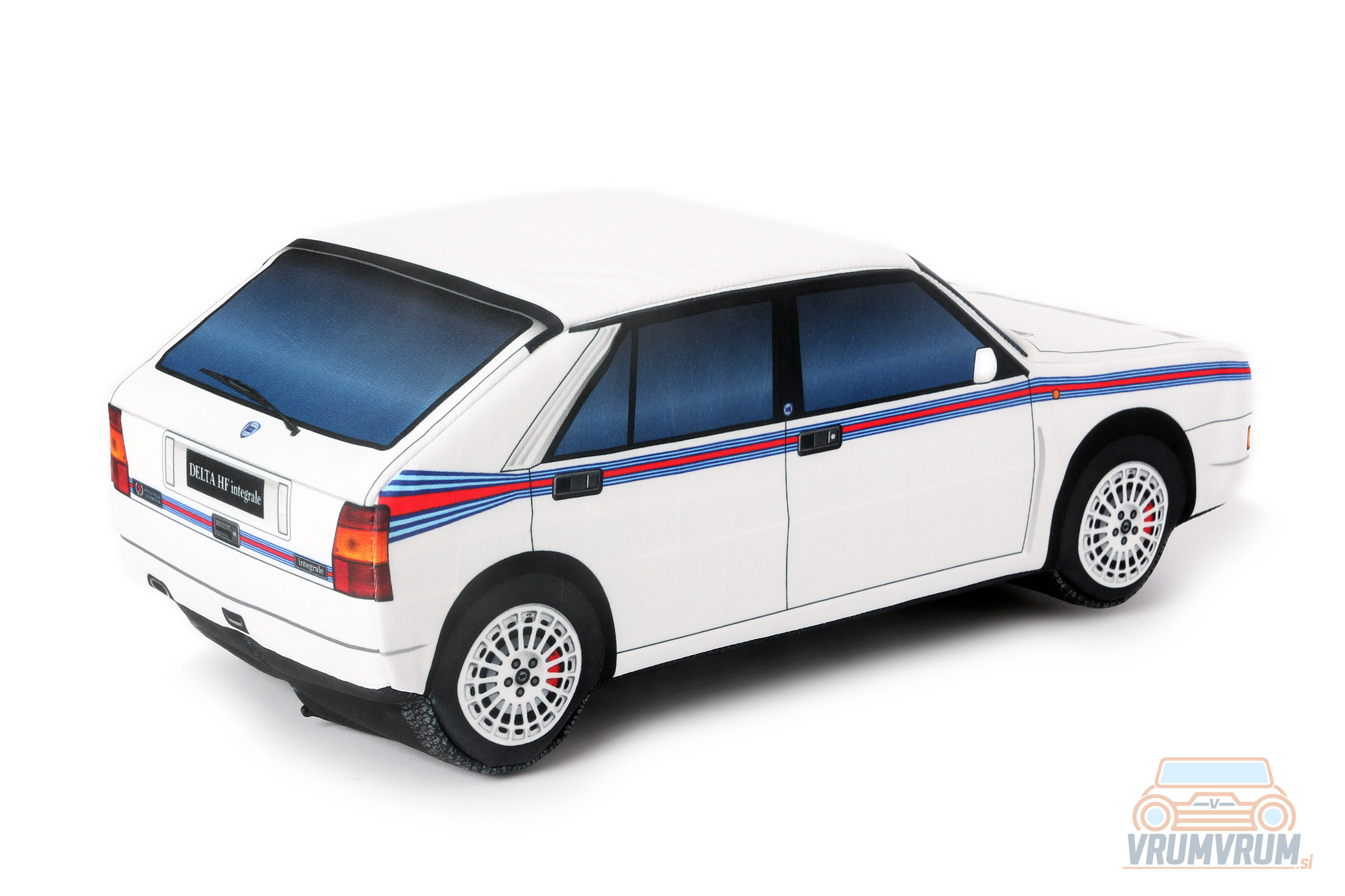 Lancia Delta Integrale VrumVrum plišast avto