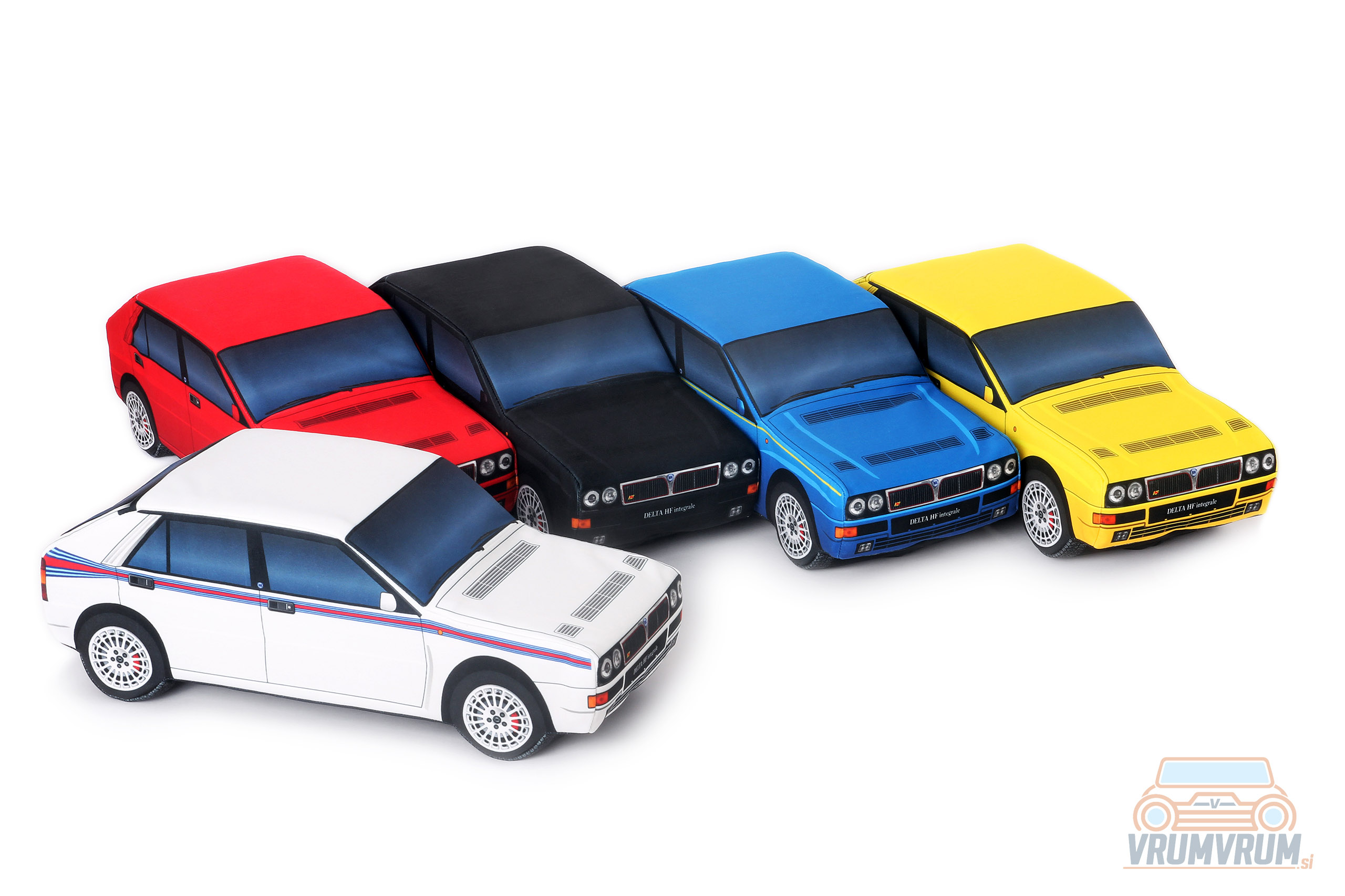 Lancia Delta Integrale VrumVrum plišast avto